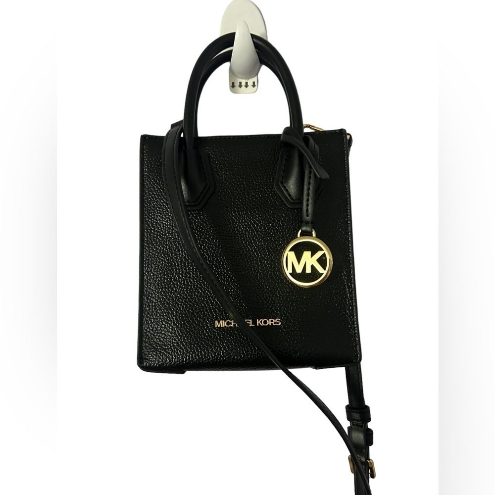 Michael Kors Mercer Women's Extra Small Pebbled Leather Crossbody Bag